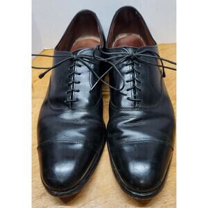 Allen Edmonds Park Avenue Men’s Black Cap Toe Dress Oxfords Size 11 B Scuffs